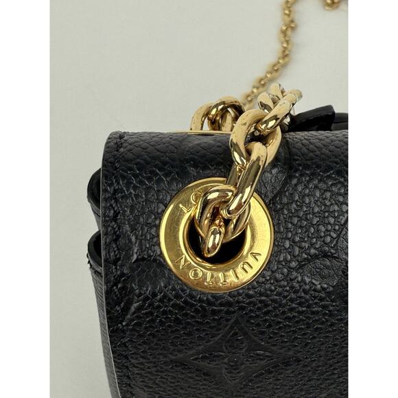 Louis Vuitton Vavin Shoulder Bag BB Black Empriente Leather - Picture 9 of 16